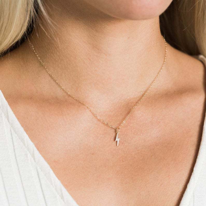Lightning Pendant Necklace