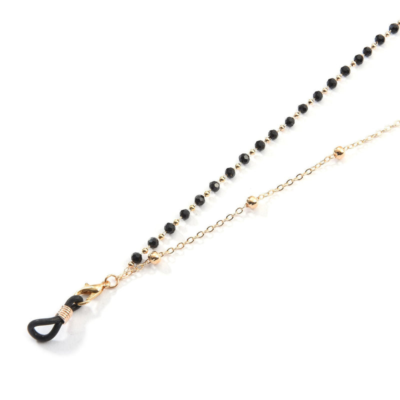 Reading Glasses Chain Women Black Beads