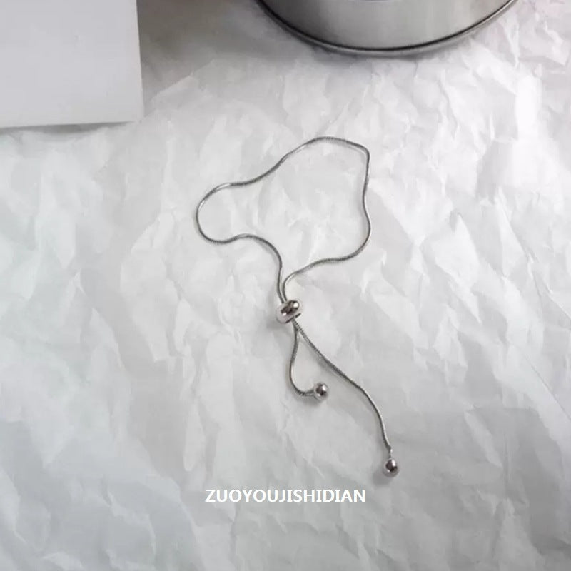 Pull-out Long Chain Necklace for Women