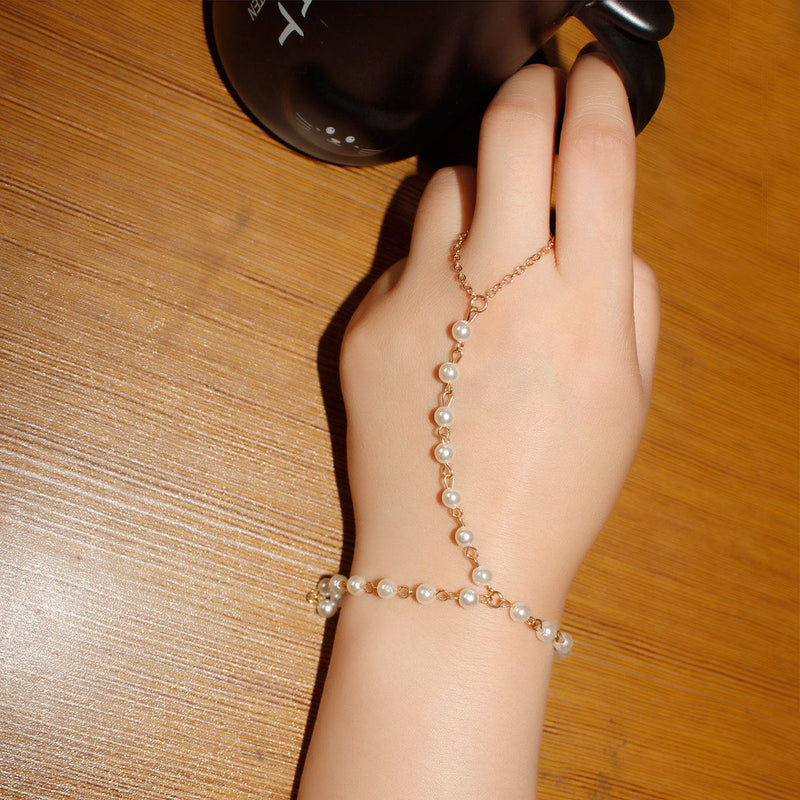 Pearl Finger Bracelets