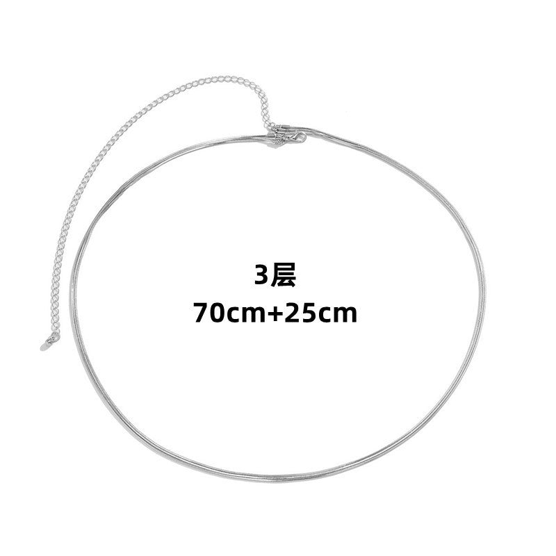 Custom Snake Double Waist Chain Body Jewelry