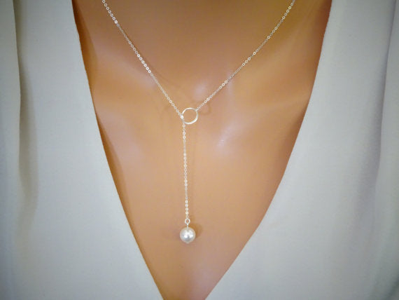 Pearl Pendant Necklace for Women