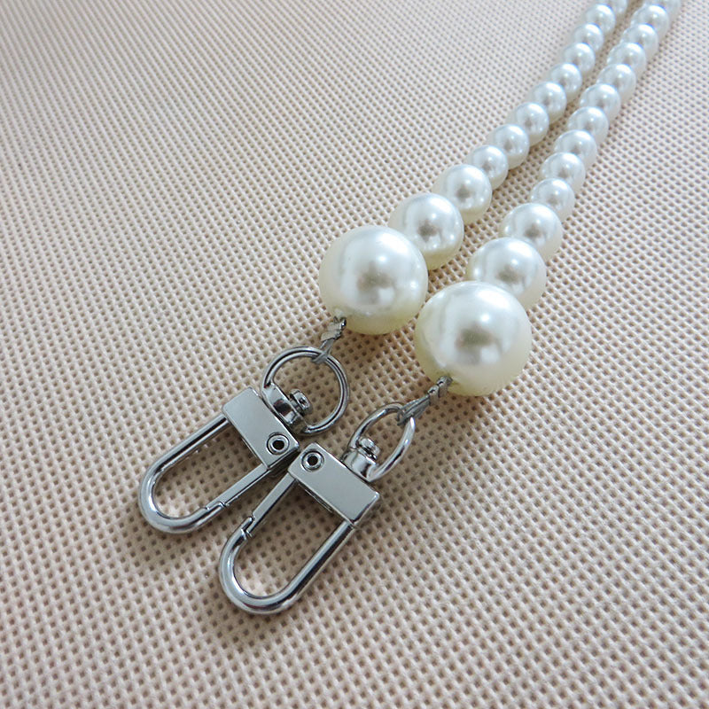Cute Pearl Bag Chains Long Single-Shoulder Crossbody Straps