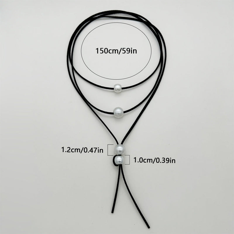 Gothic Trendy Color Rope Choker Necklace Women