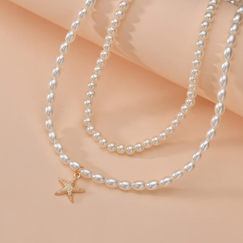 Ocean Jewelry Starfish Pendant Necklaces