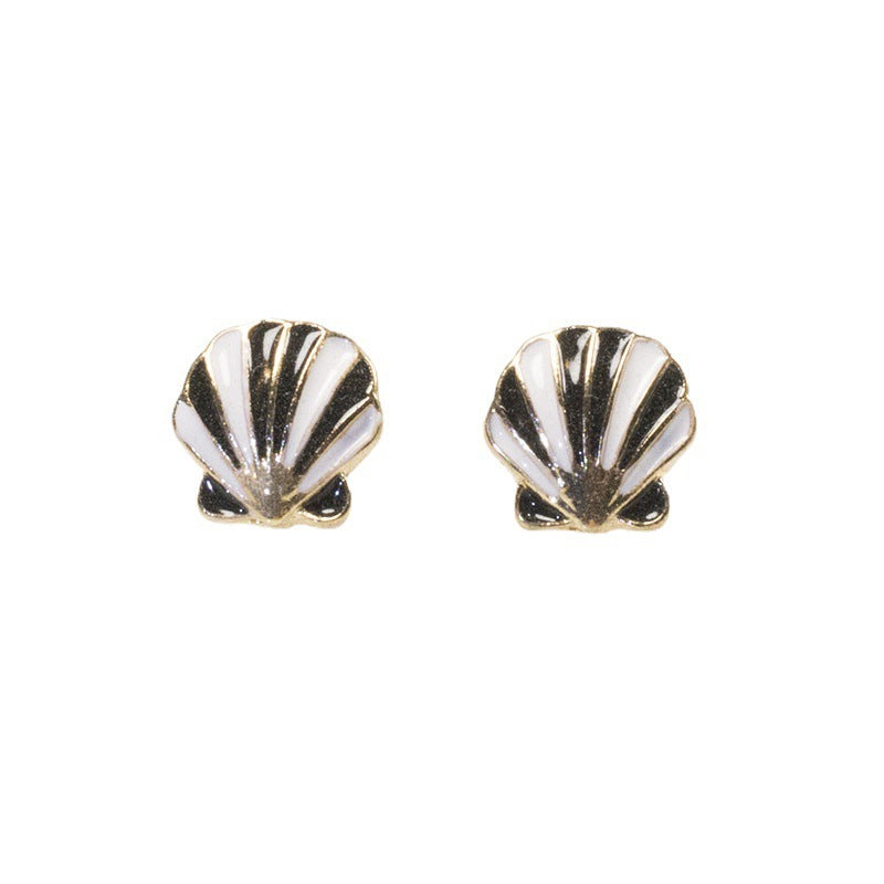 Shell Stud Earrings for Women