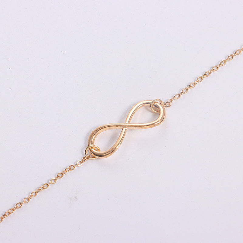 Infinite Charm Chain Choker Necklace