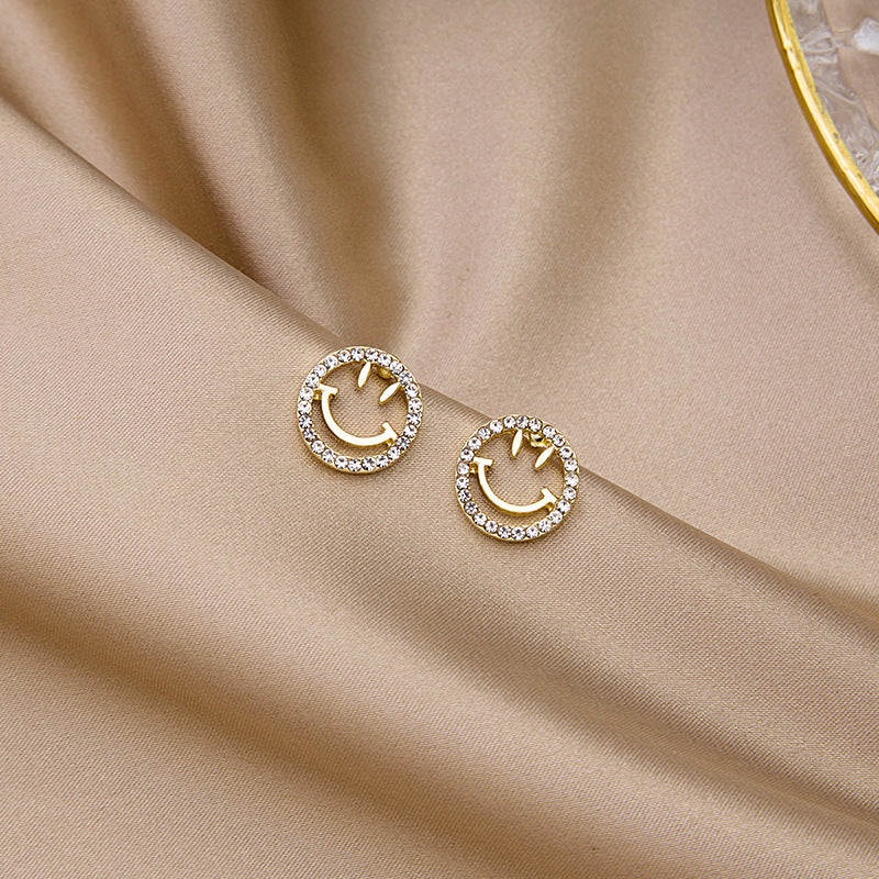 Simple Smiley Face Earrings