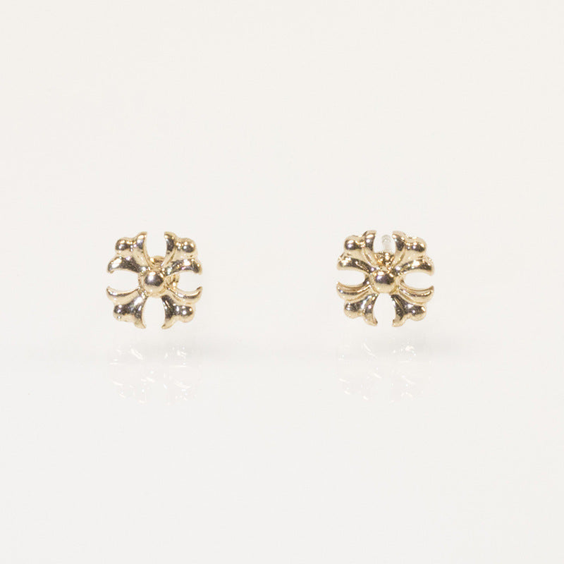 Cross MIni Stud Earring