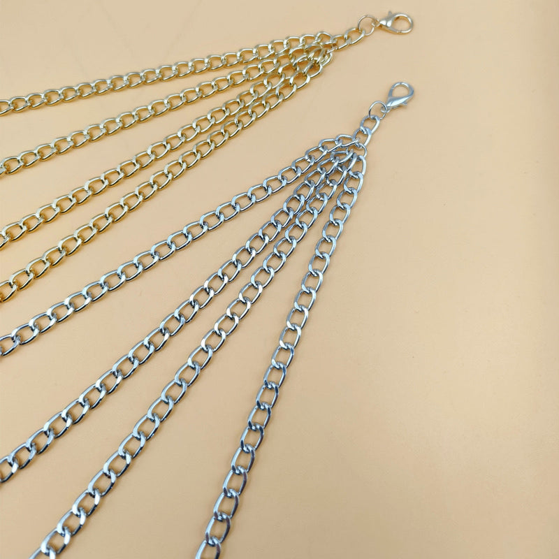 Multi-layer Waist Chain with Metal Buckle Jewelry