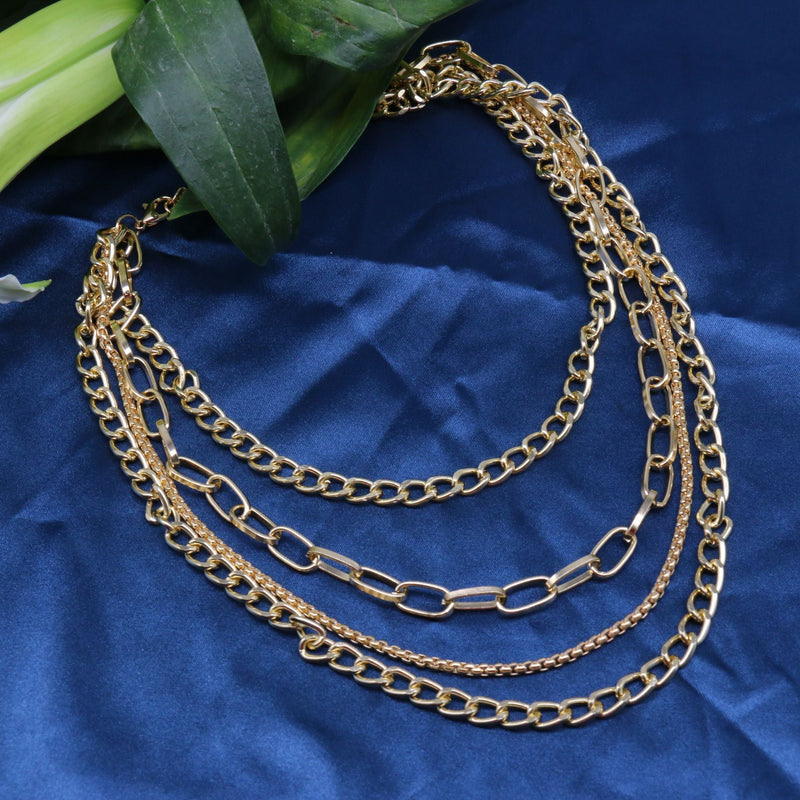 Fashion Gold Long Chain Necklace for Women Wholesale