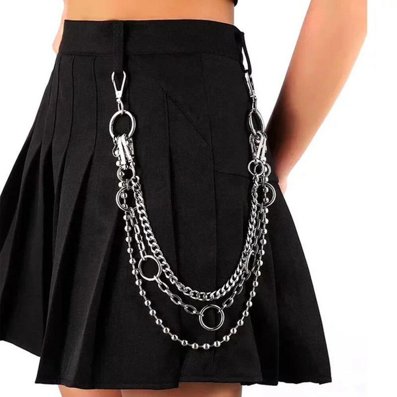 Metal Belt Rock Punk Hip Hop Pants Chain