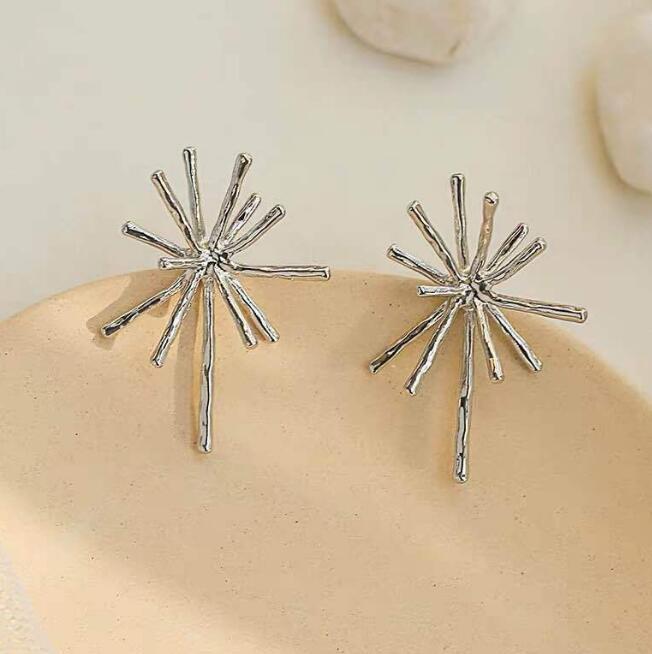 Irregular Fireworks Stud Earrings