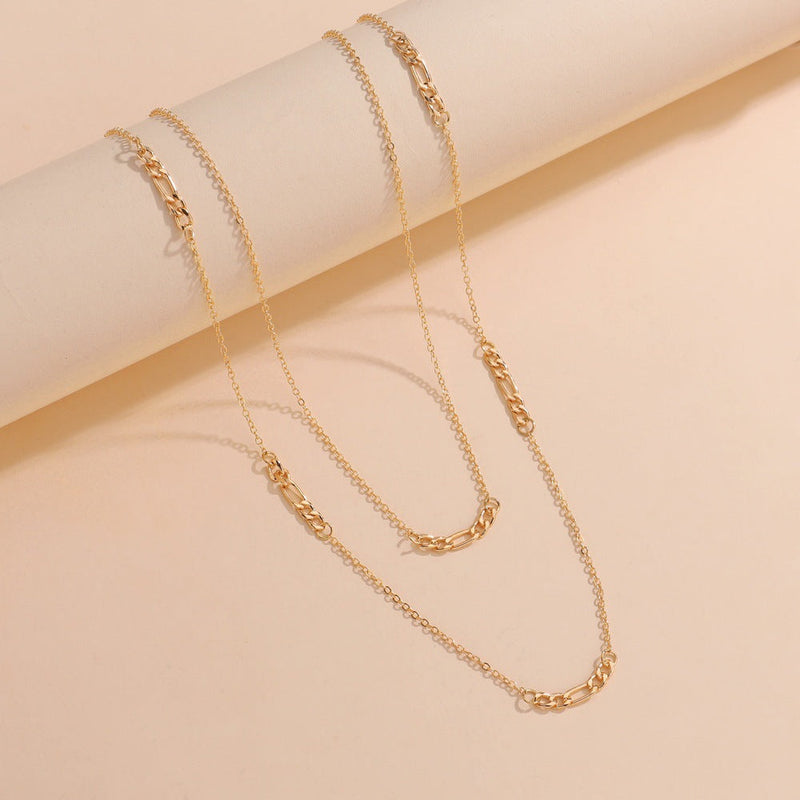 Classic Cable Chain Thin Ladies Necklace