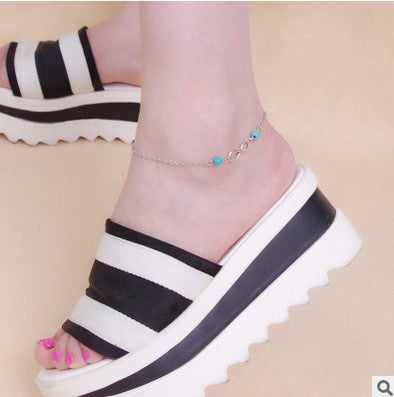 Boho Handmade Ankle Bracelet Bead Chain Anklet Chain