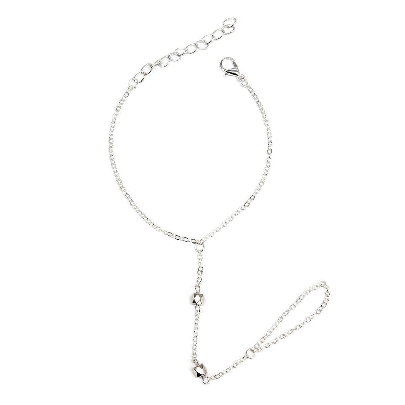 Link Chain Bracelet Beads Finger Ring