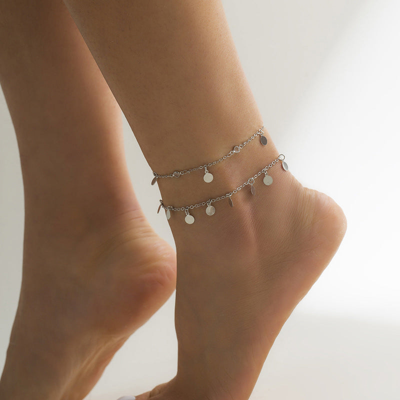 Summer Beach Layer Chain Foot Jewelry