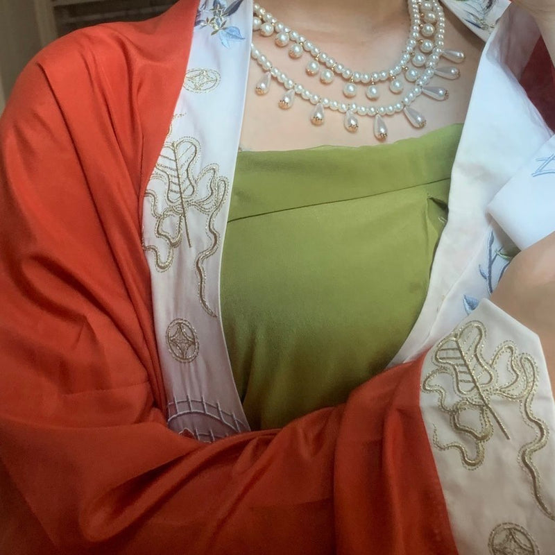 Fashion Imitation Pearl Pendant Necklace