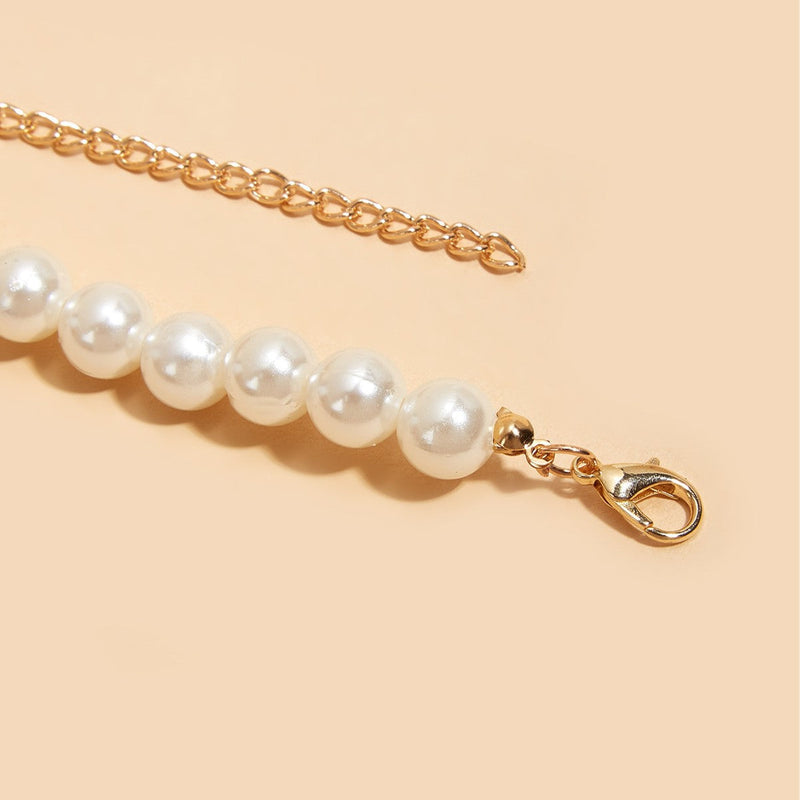 Multi-Layer Pearl Body Chain Circular Tassel Bead Skirt Belt