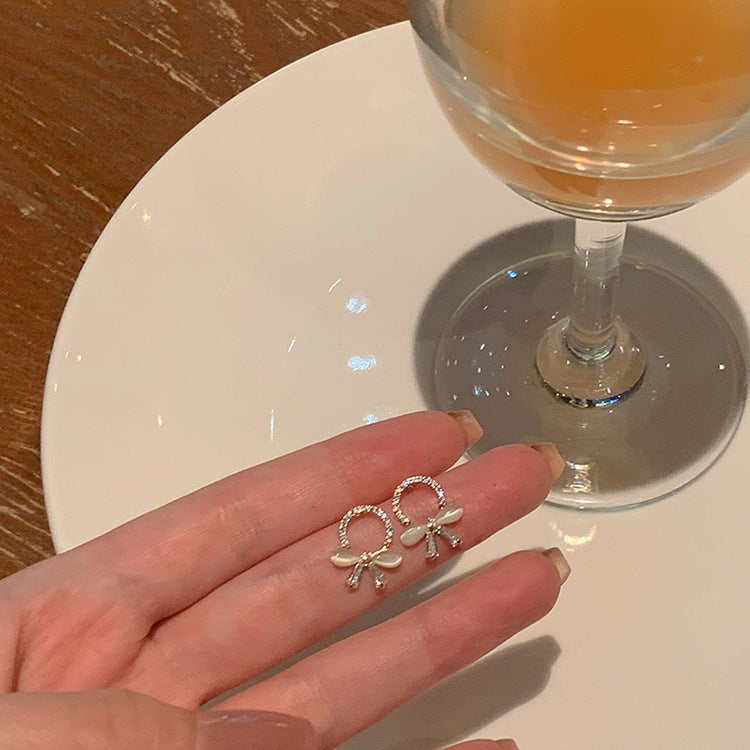 Flower Opal Stone Earrings