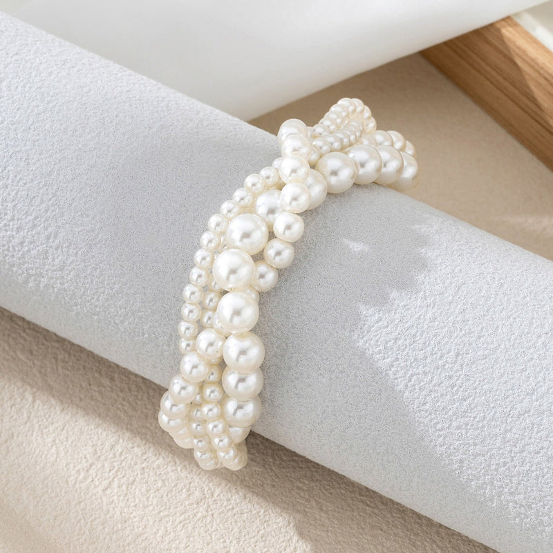 Multi-layer Beaded Chain Bracelet