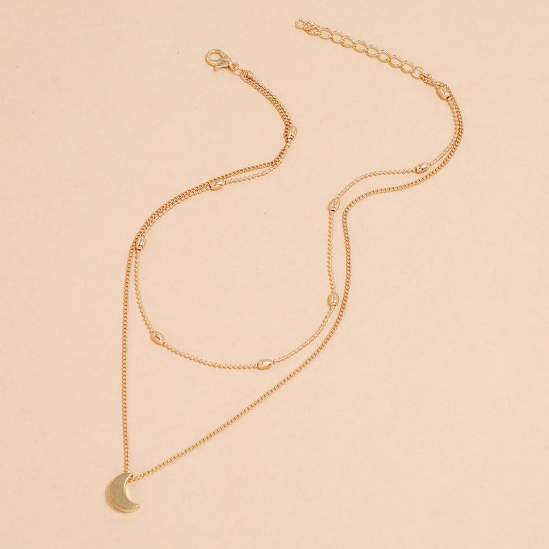 Moon Necklace Pendant Necklace Jewelry
