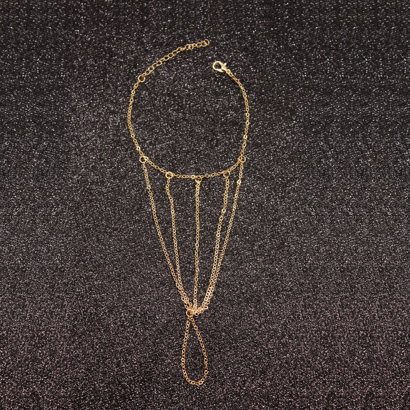 Finger Ring Slave Bracelet Jewelry for Women