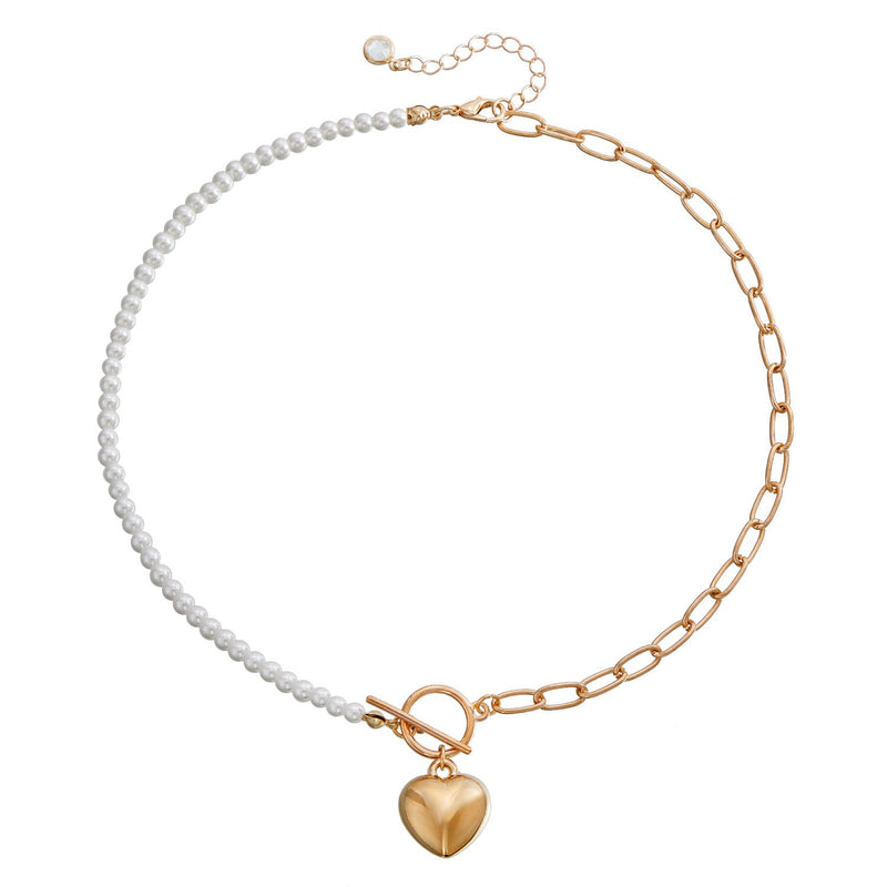 Multilayer Baroque Pearl Pendant Choker Necklace