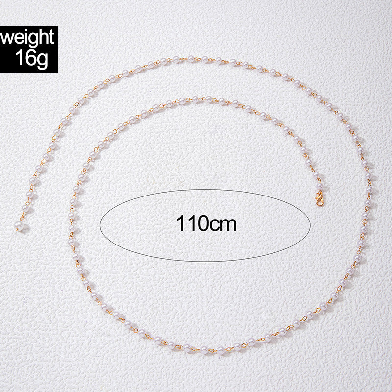Pearl Customized Waist Chain for Women