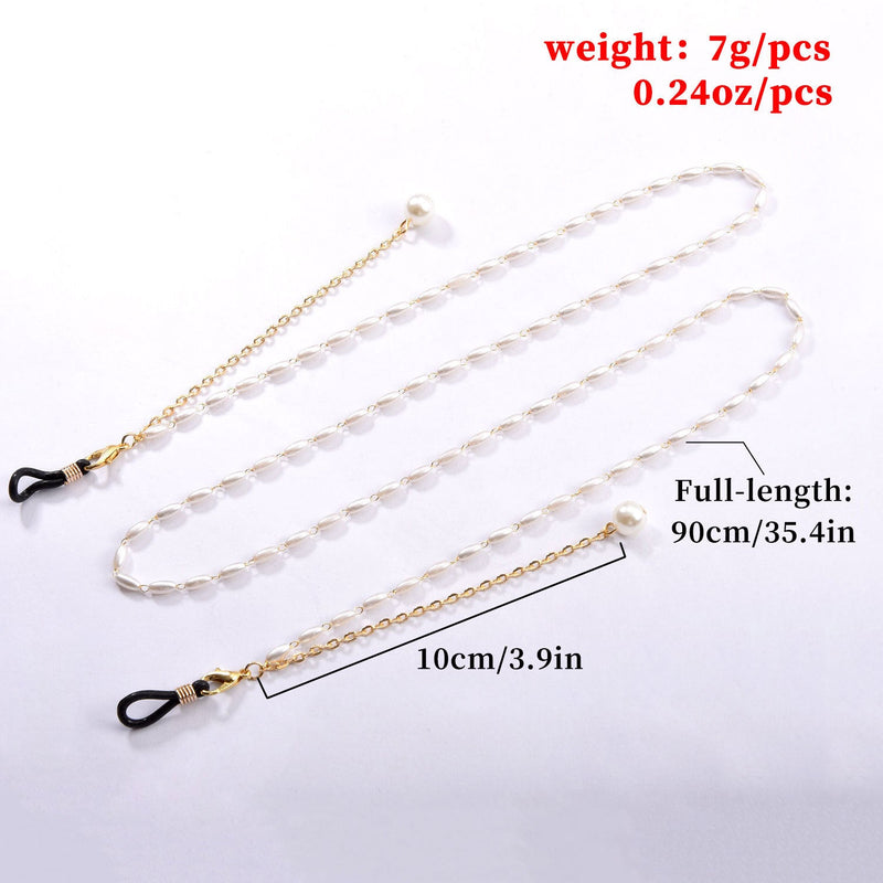 Pearl Eyewear Accessories Designer Reading Glasses Eyeglasses Chain