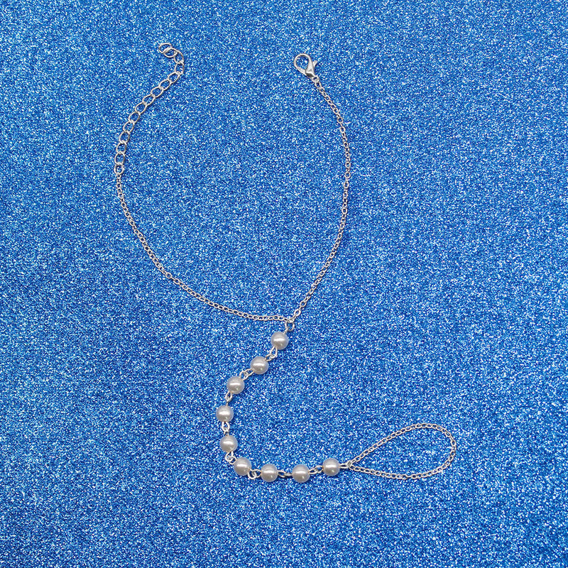 Punk Finger Ring Bracelet