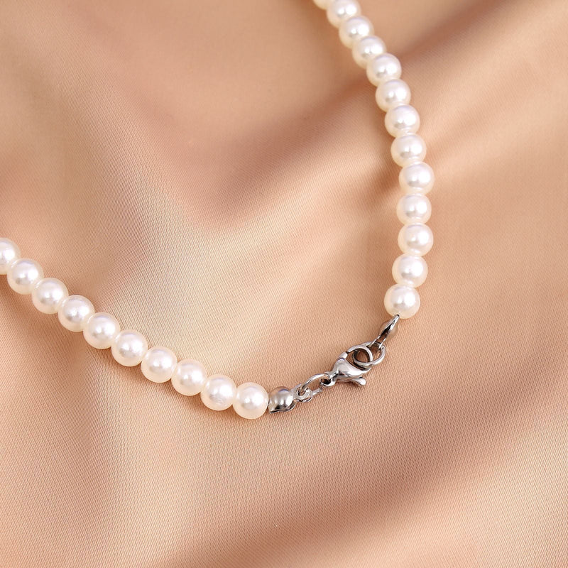 Imitation Pearl Necklace Women Jewelry Necklace