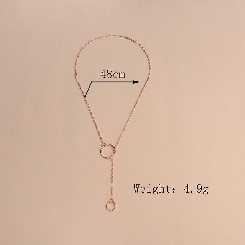 Circle Custom Chain Necklace