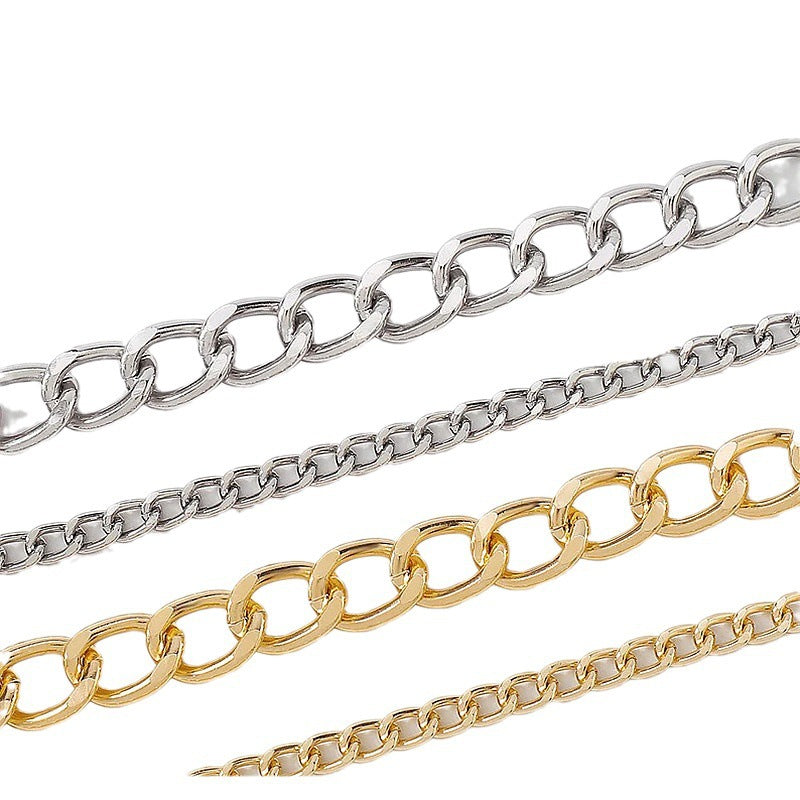 Punk Trendy Double Layer Waist Chains for Women