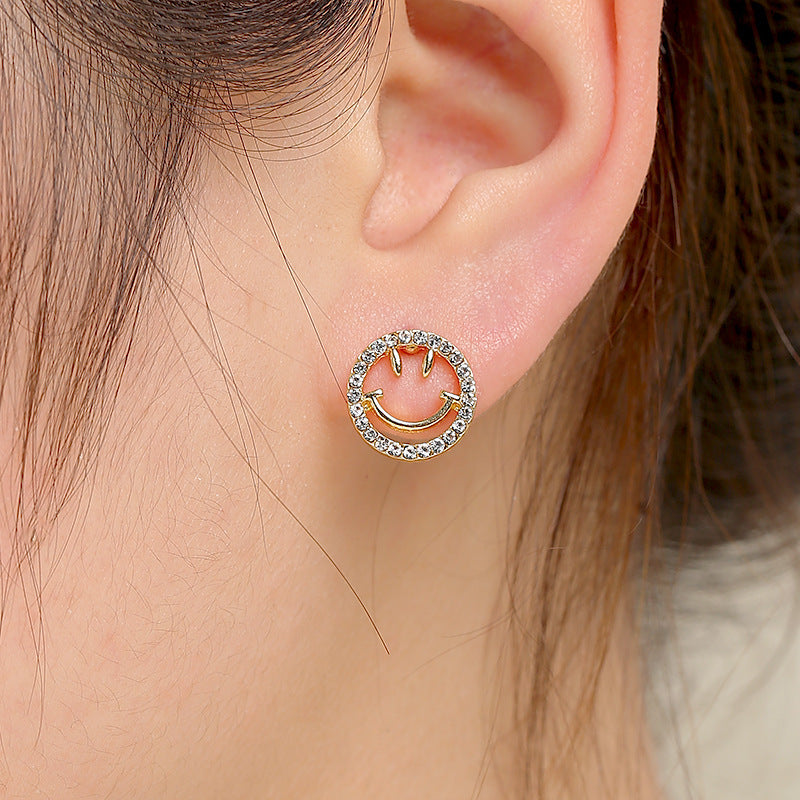 Simple Smiley Face Earrings