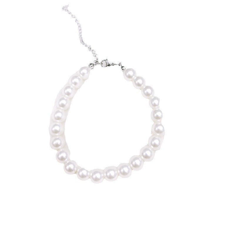 Women Glass Pearl Bracelet