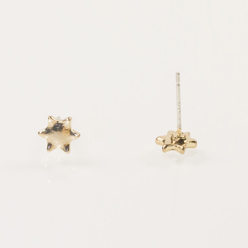 Plain Star Stud Earring