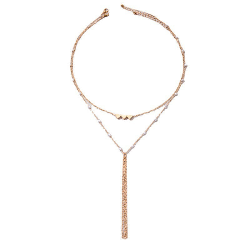 Trendy Heart Charm Necklace for Women