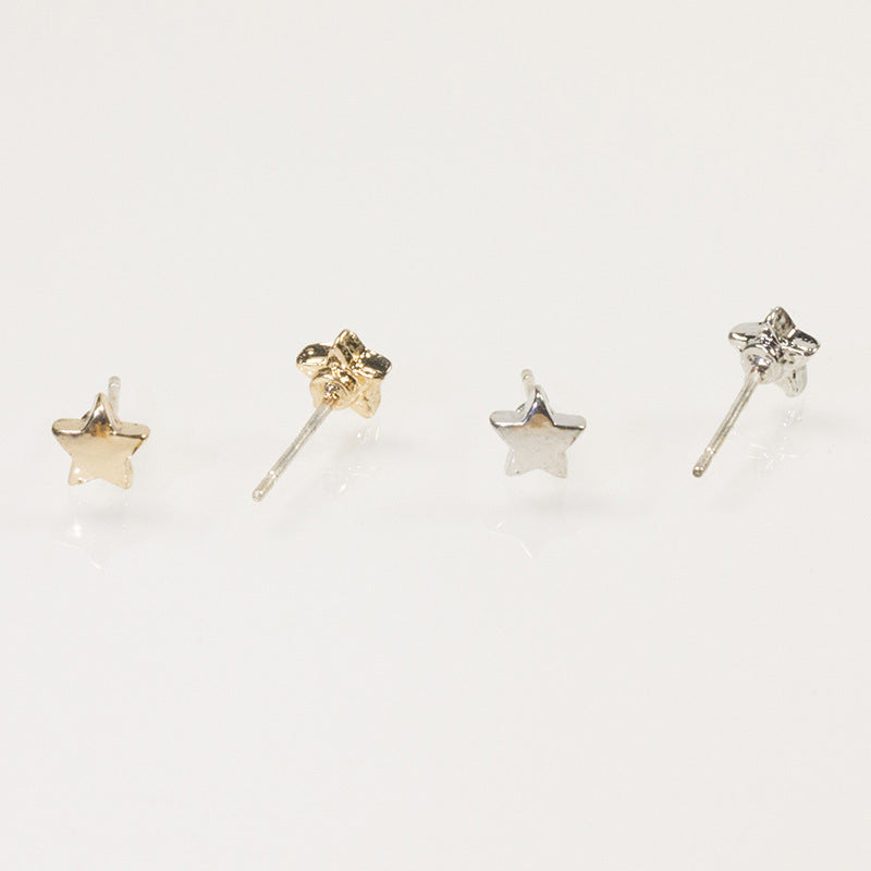 Sheep foot stud earrings set