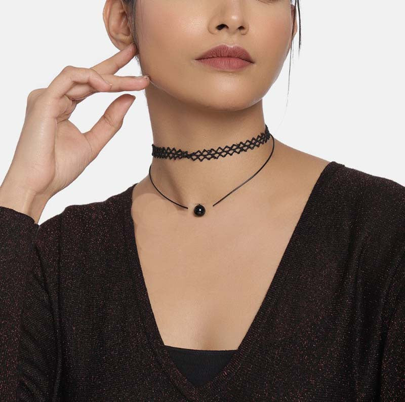 Women Choker Necklace Gothic Necklace