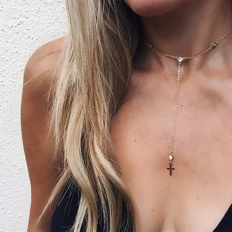 Cross Chain Necklace