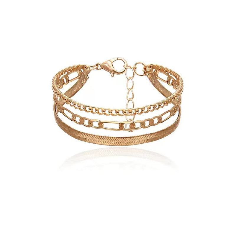 Multilayer Chain Bracelet