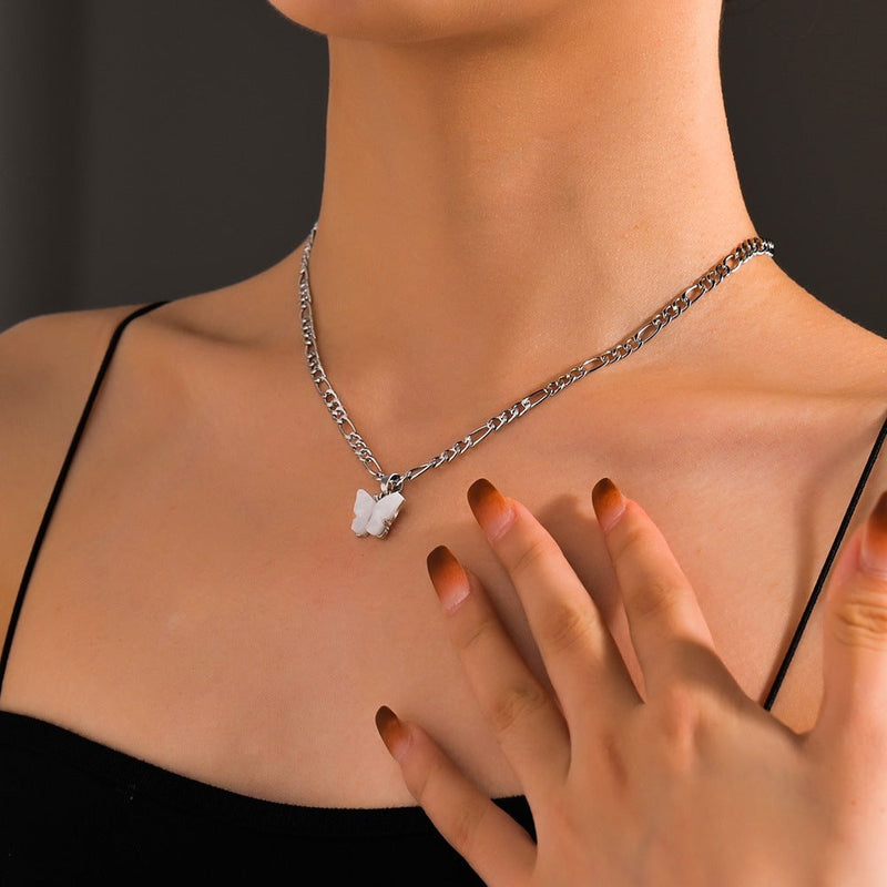Butterfly Pendant Necklace