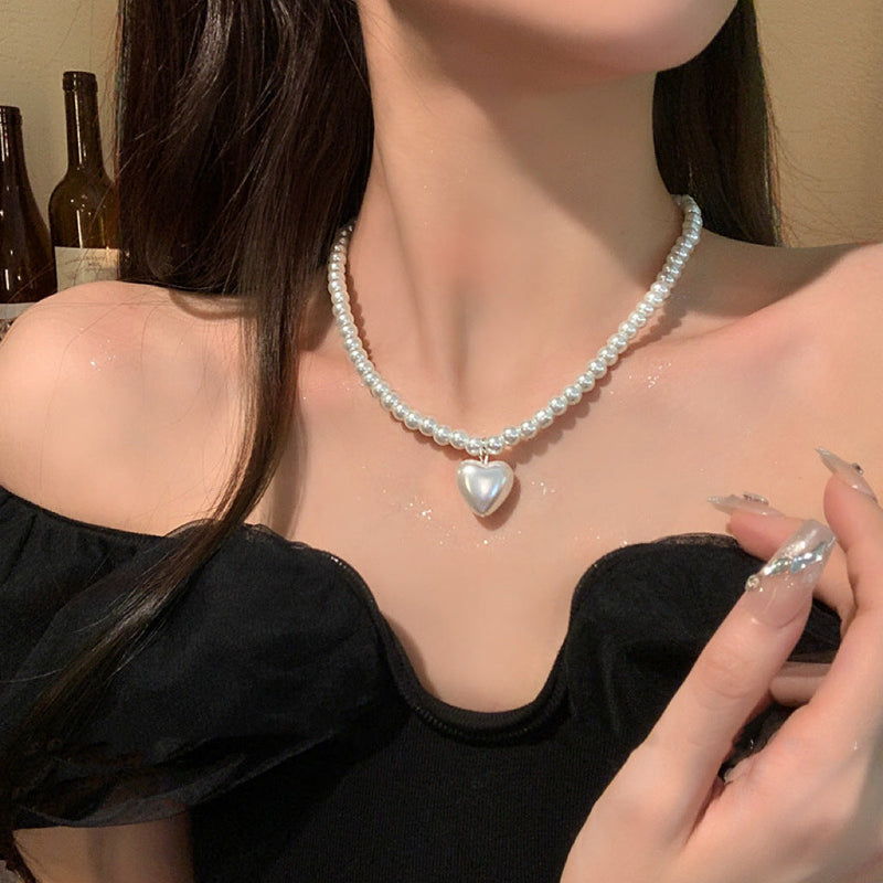 Bohemia Heart Necklace Love Heart Pendant Necklace