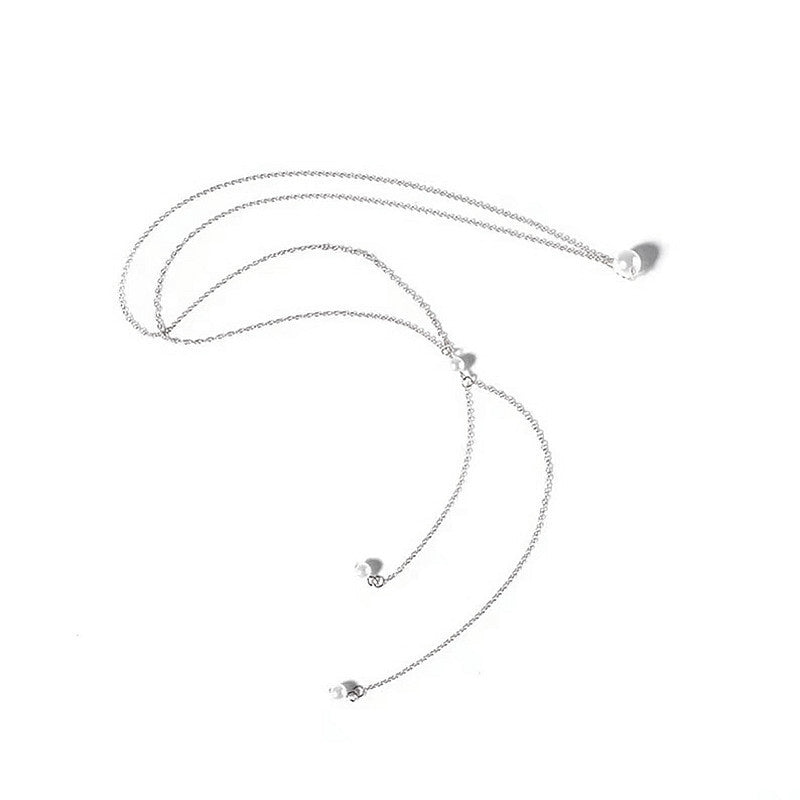 Women Simple Sexy Body Chain Back Necklace