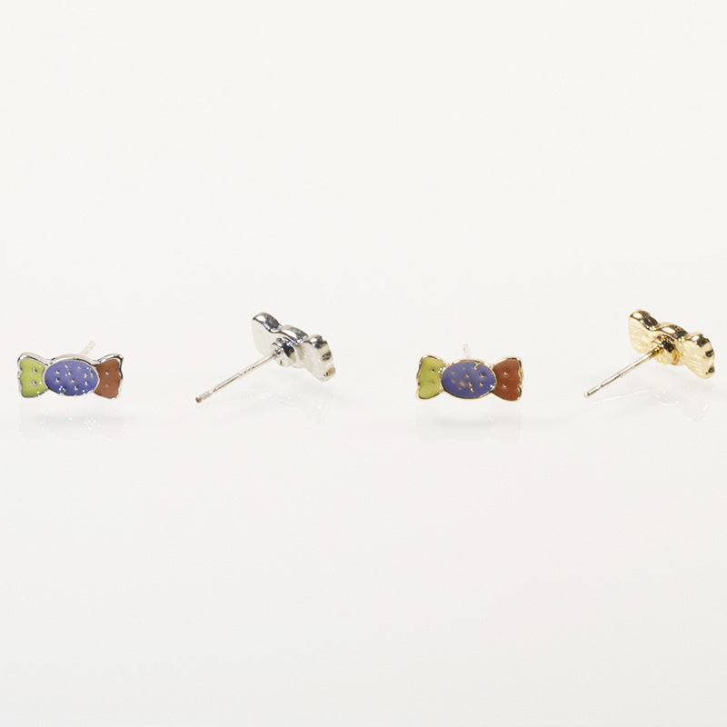 Candy stud earrings set