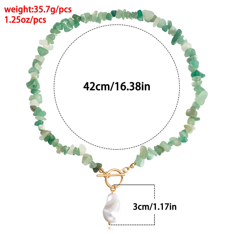 Retro Bohemia Sweater Chain Black Turquoise Cross Pendants Necklace