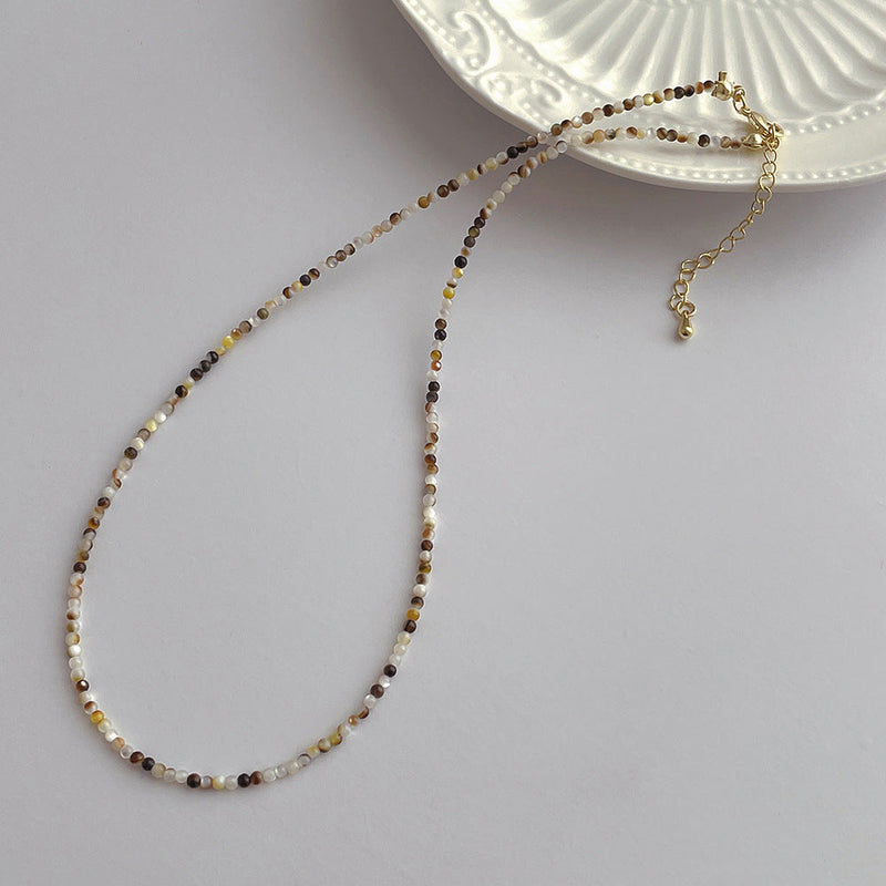 Natural Shell Beads Necklace Summer Beach Wedding Holidays Jewelry