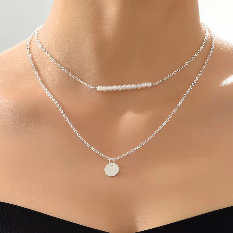 Popular Double-layer Pearl Necklace
