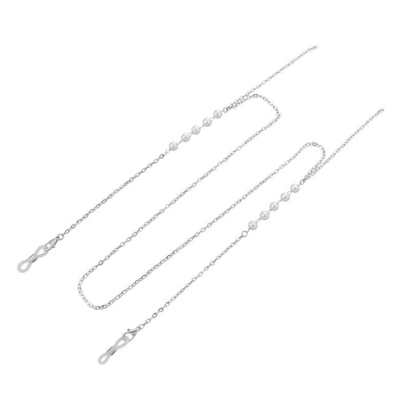 Pearl Beaded Sunglasses Chain Glasses Holder